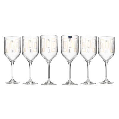 Bohemia 12 oz. Verre à vin en cristal