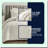 Geometric Reign Comforter Set - 5 Piece Clip Jacquard Design with Decorative Pillows and Shams - Bedding Collection