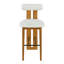 Tabouret de bar intérieur en bois rembourré-356508629