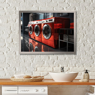 Blanchisserie, art mural