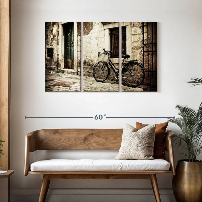 Mehar Bicycle Delivery, 28" H x 45" W