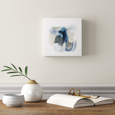 'Stone Ellipses I' - Painting Print on Canvas