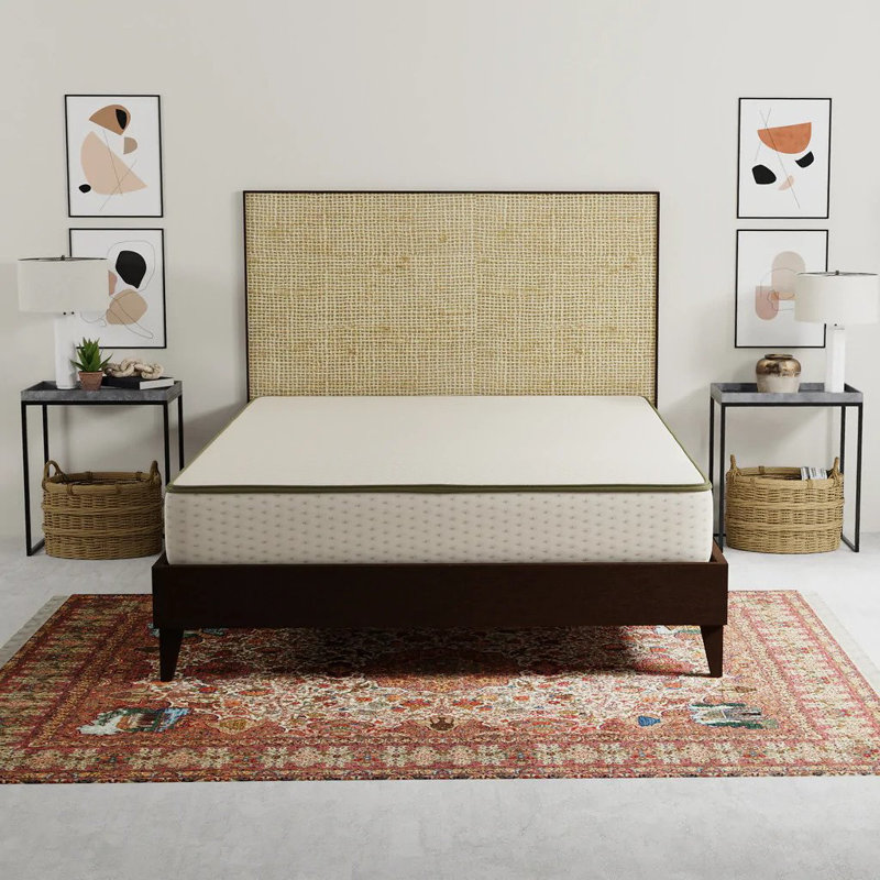 Matelas basculant en mousse à mémoire de forme moyenne ferme de 9 pouces avec fermeture à glissière, système de refroidissement et système de refroidissement Parkline