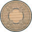 Tapis intérieur / extérieur naturel / bleu Arneshia-728627870