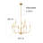 Trudeau 9 - Light Dimmable Classic / Traditional Chandelier-235879938