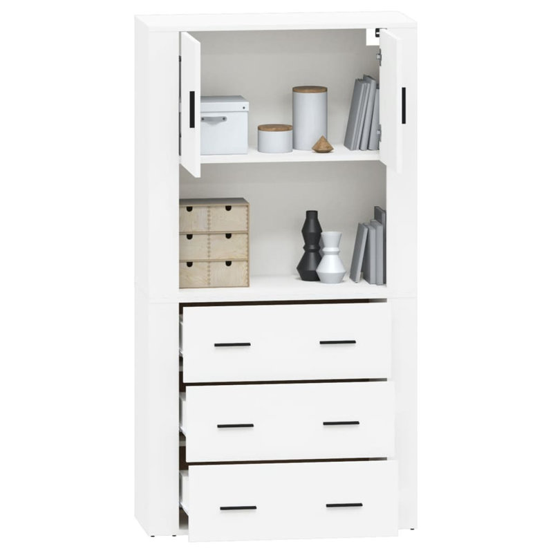 Vidaxl 80cm Sideboard, White