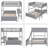 Haydan Kids Bunk Bed with Drawers-60686192-60686206
