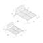 Lit plateforme en métal Marianna-1591788334