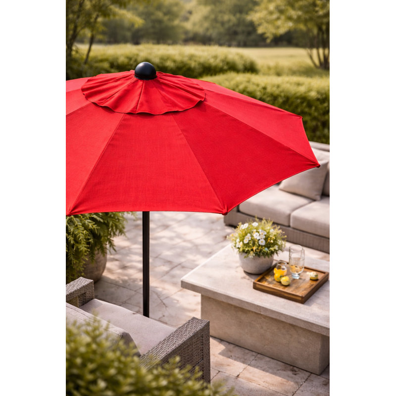 Housse de remplacement pour parasol Fleeman, Rouge jockey