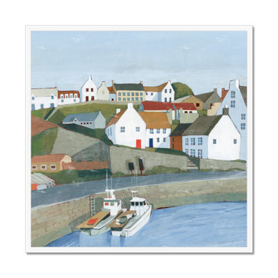 Old Coast Town I 1 Piece Painting