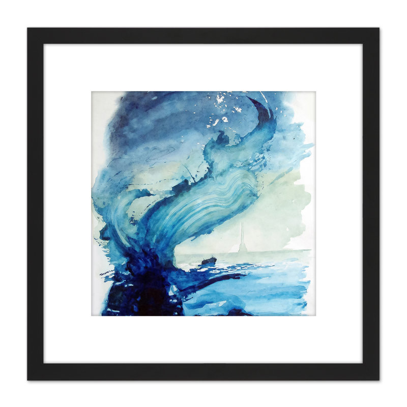 Sea Abstract by Eduard Tomek - Single Picture Frame Painting