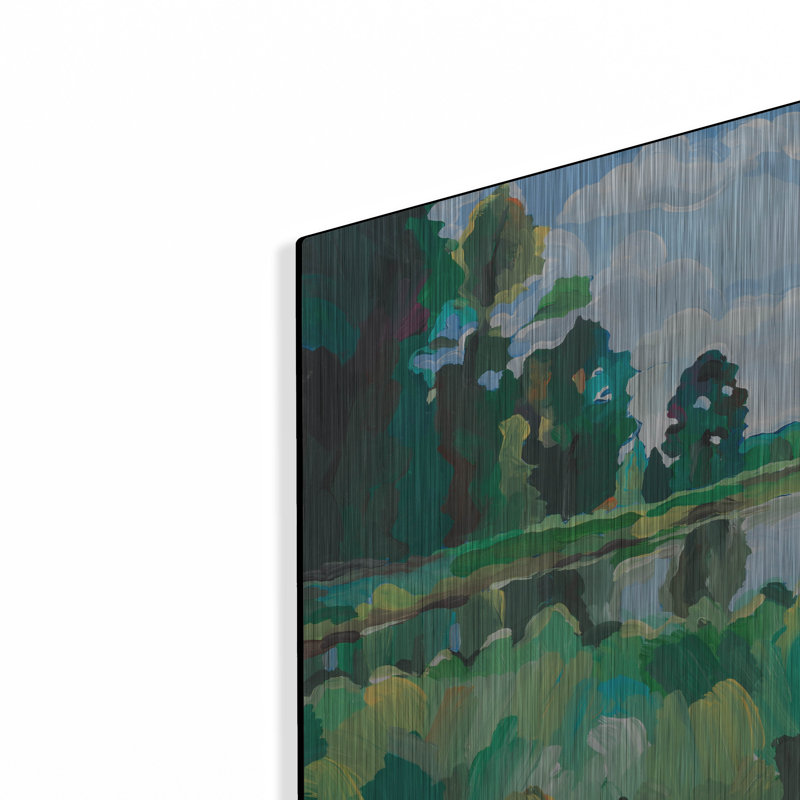 Bayou Life' by Hooshang Khorasani, Metal Wall Art, 12" H x 16" W