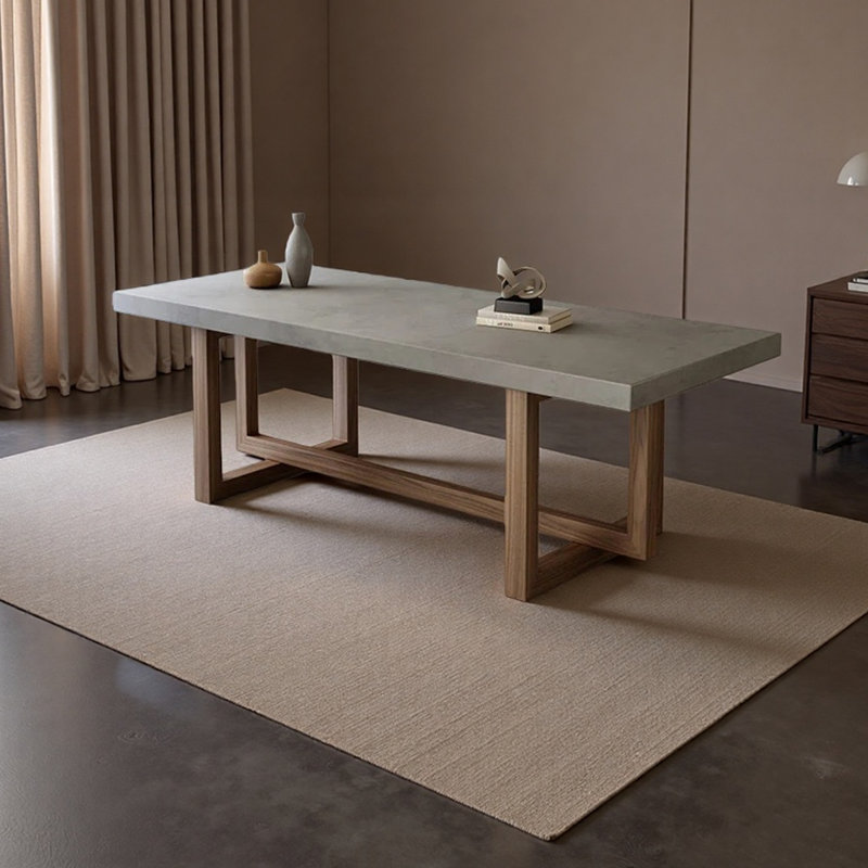 Bureau simple et long, H 29,53 po x l 62,99 po x P 31,5 po