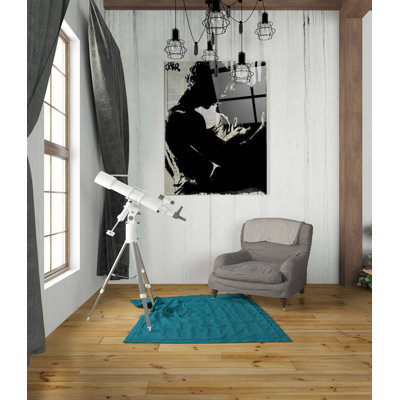 Art mural en verre Trinx «Connexion 2» par Loui Jover