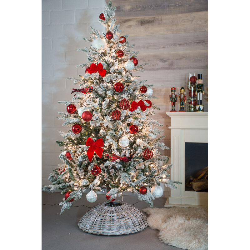 Nordic Oslo Green Artificial Christmas Tree with Stand, 4.9' H