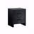 Morris  2 Drawer Nightstand Black-747588195