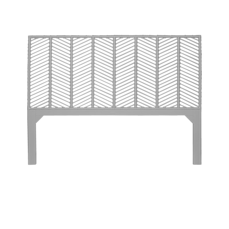 Liam Headboard, Light Gray, King
