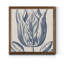 Indigo floral sur lin VI - reproduction encadrée de qualité supérieure - prêt à être accroché - impression encadrée sur papier-1607646672-1607652881-1607622982