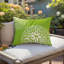 Coussin décoratif intérieur / extérieur en polyester filé floral Bavière-96813460