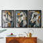 ANIMALS Series Cxxi - Toile tendue avec châssis sur mesure - 3 pièces-18821409-18821410
