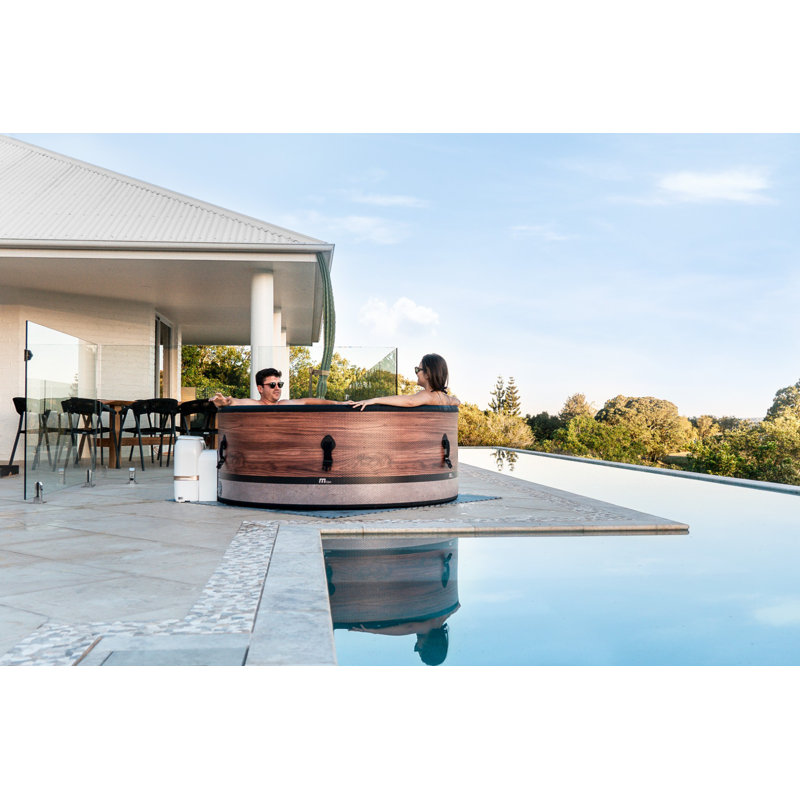 MSpa Frame Duet-Eco Round DWF Bubble Spa (6 Bathers)