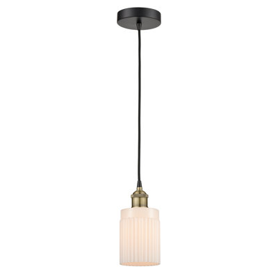 Luminaire suspendu cylindrique à 1 lumière Kamena