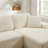 109'' Oversized Boneless Sofa, Corduroy Modular Sectional Sofa With Chaise,No Assembly Required-407318882