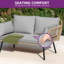 Causeuse d'extérieur avec coussins Hednesford-1262480735-1262480732