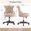 Chaise de bureau pivotante Asyra-338943122