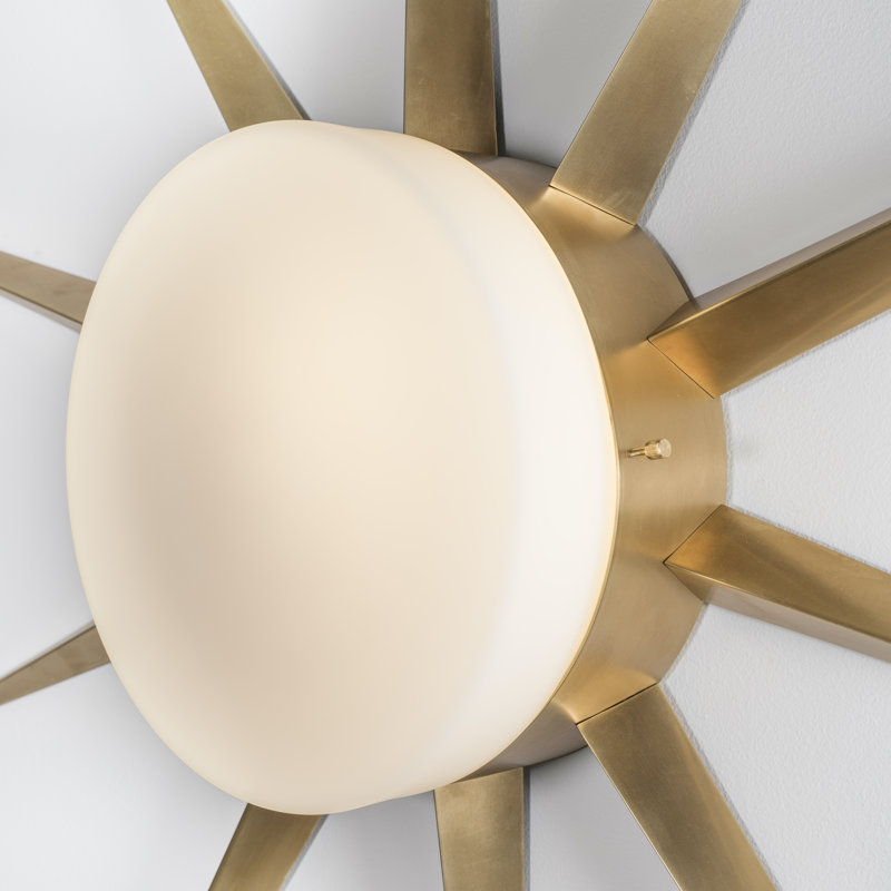 1 - Light LED Flush Mounted Sconce