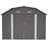 10X12 Ft Outdoor Storage Shed, Heavy Duty Rust-Resistant Steel Tool Shed With Floor Frame Kit-121499270