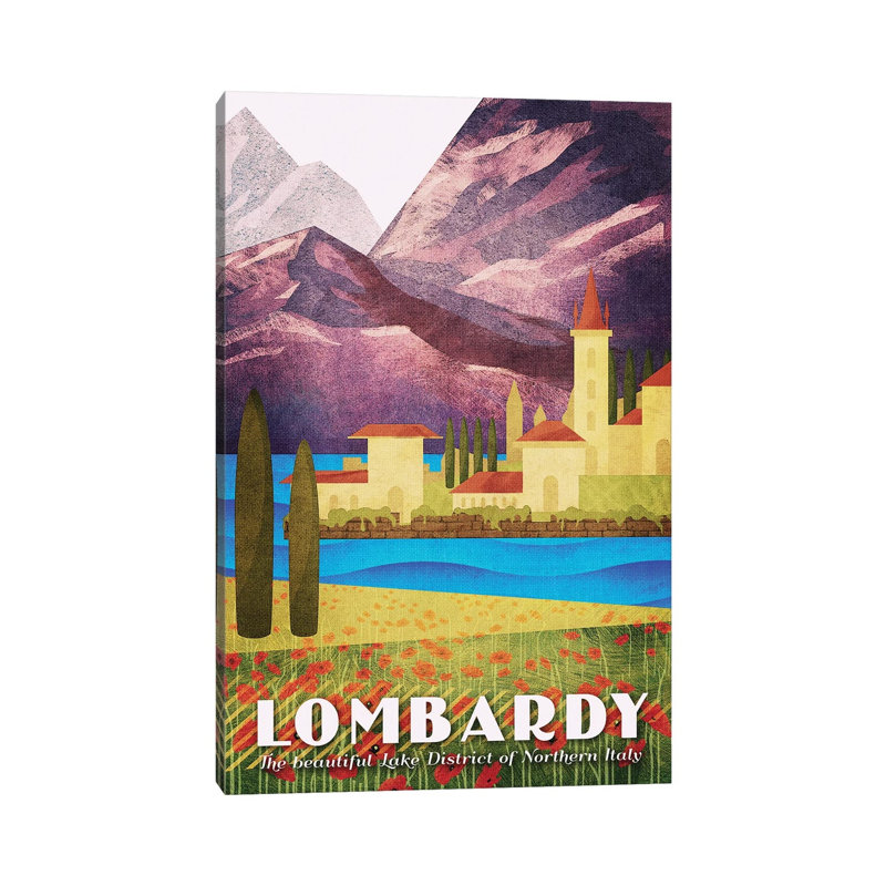 Italy-Lombardy 1 Piece Wrapped Canvas Wall Art, 66.04 cm H x 45.72 cm W x 1.91 cm D