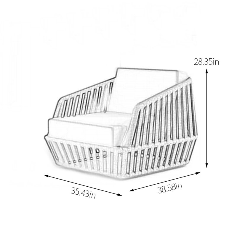 Lahari Outdoor Lounge Chair