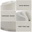 Causeuse en chenille beige avec 2 coussins-525632510