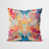 Yellow/Pink/Gold/Teal/Orange Abstract