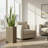 Square Grove Column Planter - Grey Brown