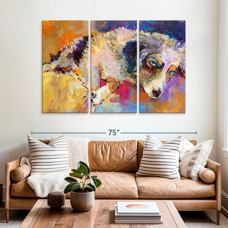 Marley, 42" H x 65" W