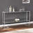 Luisdavid 52'' Glass Top Console Table-1261787061