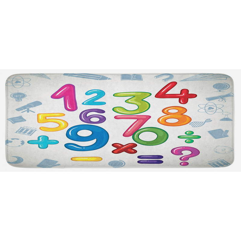 Tapis de cuisine Number