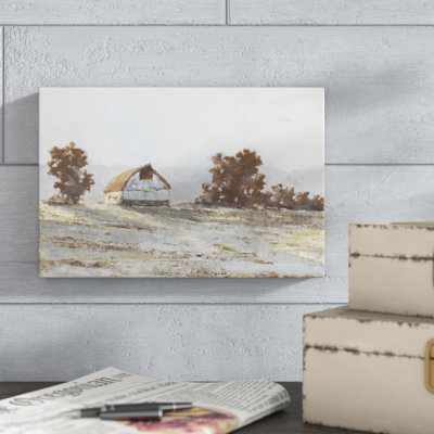 «Snow Covered Hillside I» par Ethan Harper, reproduction d'art sur toile