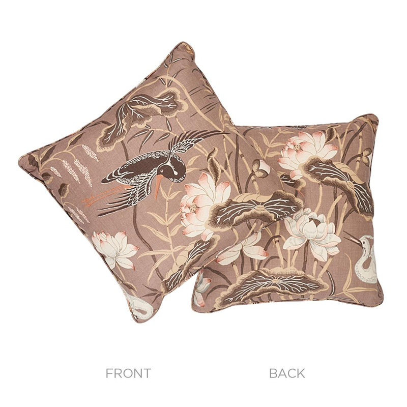 Lotus Garden Pillow
