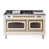 Blanc antique / laiton