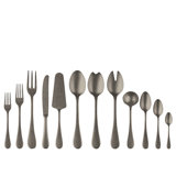 Vintage Pewter Flatware Set - 67 Pieces - Gold
