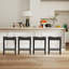 24 tabourets de bar 24 po, ensemble de 2 tabourets de bar à hauteur de comptoir pour îlot de cuisine moderne-721134198