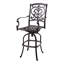 Tabouret de bar 25 po avec coussin Anhar