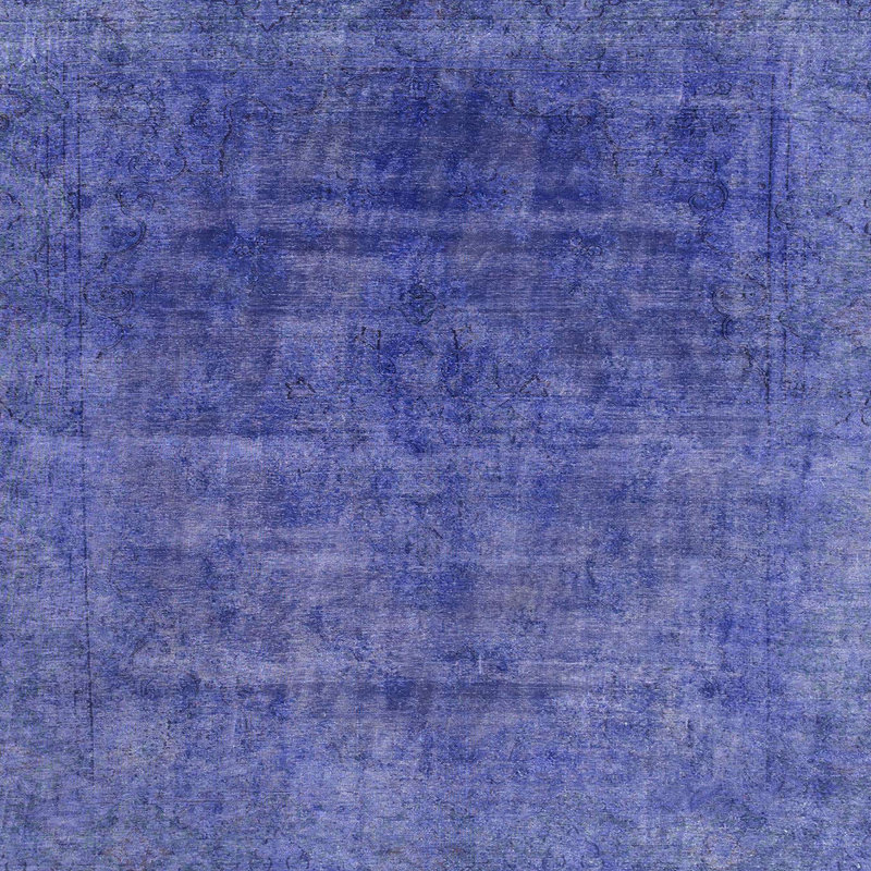 Abstract Indoor Rug, Square 3'