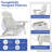 Hdpe Folding Adjustable Adirondack Chair Set Of 4-169084933