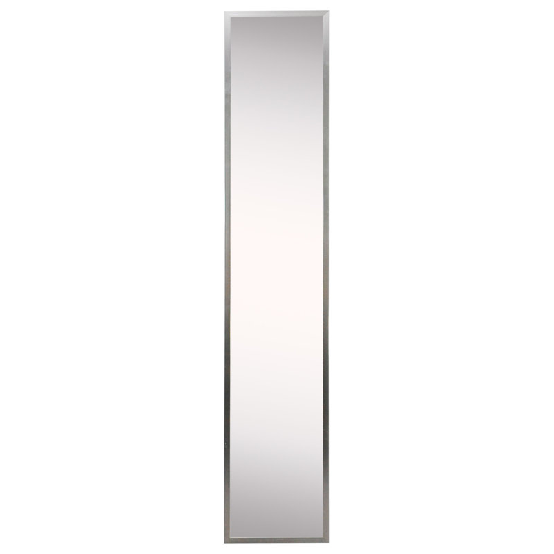 Gollehur Metal Flat Mirror, 27.13" H x 6.13" W