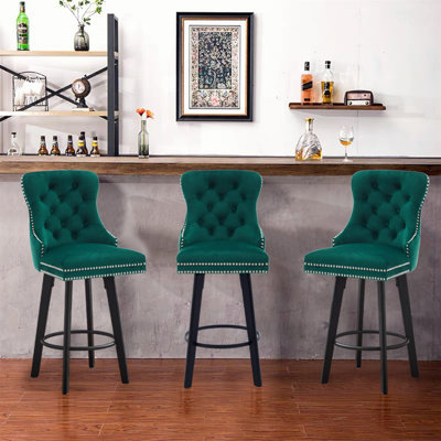 Comfortable and Fashionable Swivel Bar Stools for Home Decoration