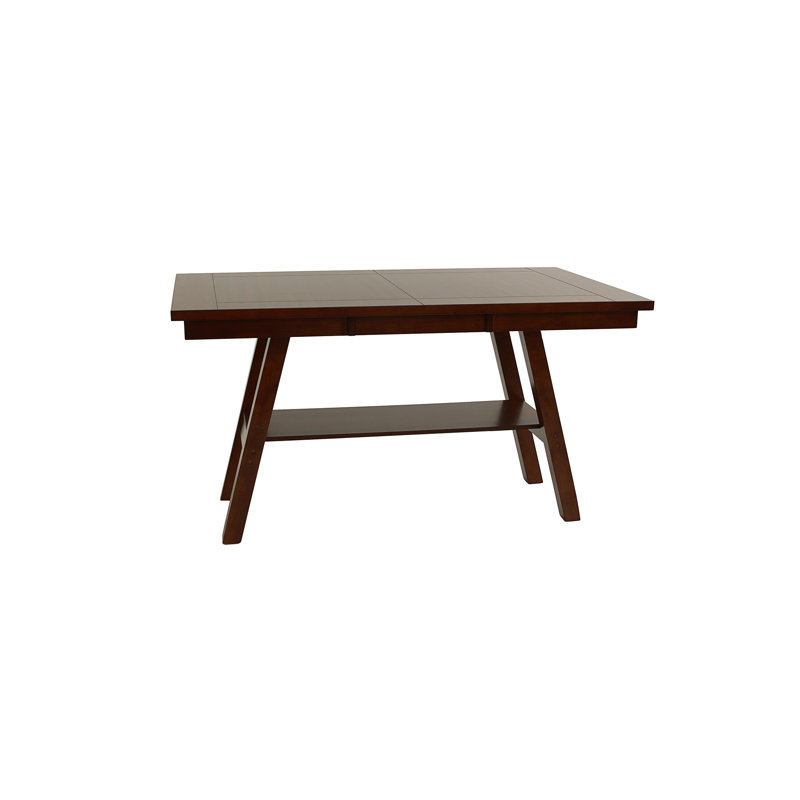 Galija Solid Wood Base Dining Table, 36"H x 60"L x 40"W